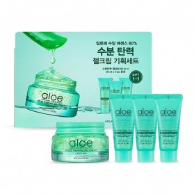 Aloe Soothing Essence 80% Moist Firming Gel Cream Set